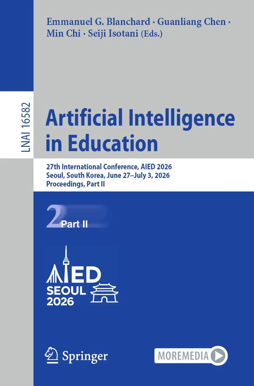 Cover: Artificial Intelligence in Education (E-Book) von Emmanuel G. Blanchard
