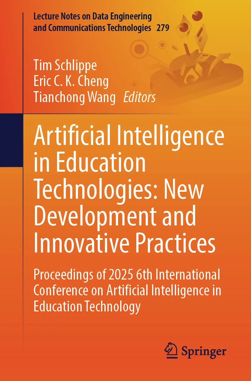 Cover: Artificial Intelligence in Education Technologies: New Development and Innovative Practices (E-Book)