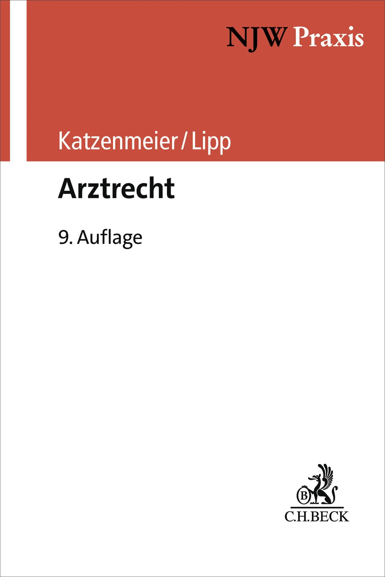 Cover: Arztrecht (Taschenbuch) von Christian Katzenmeier