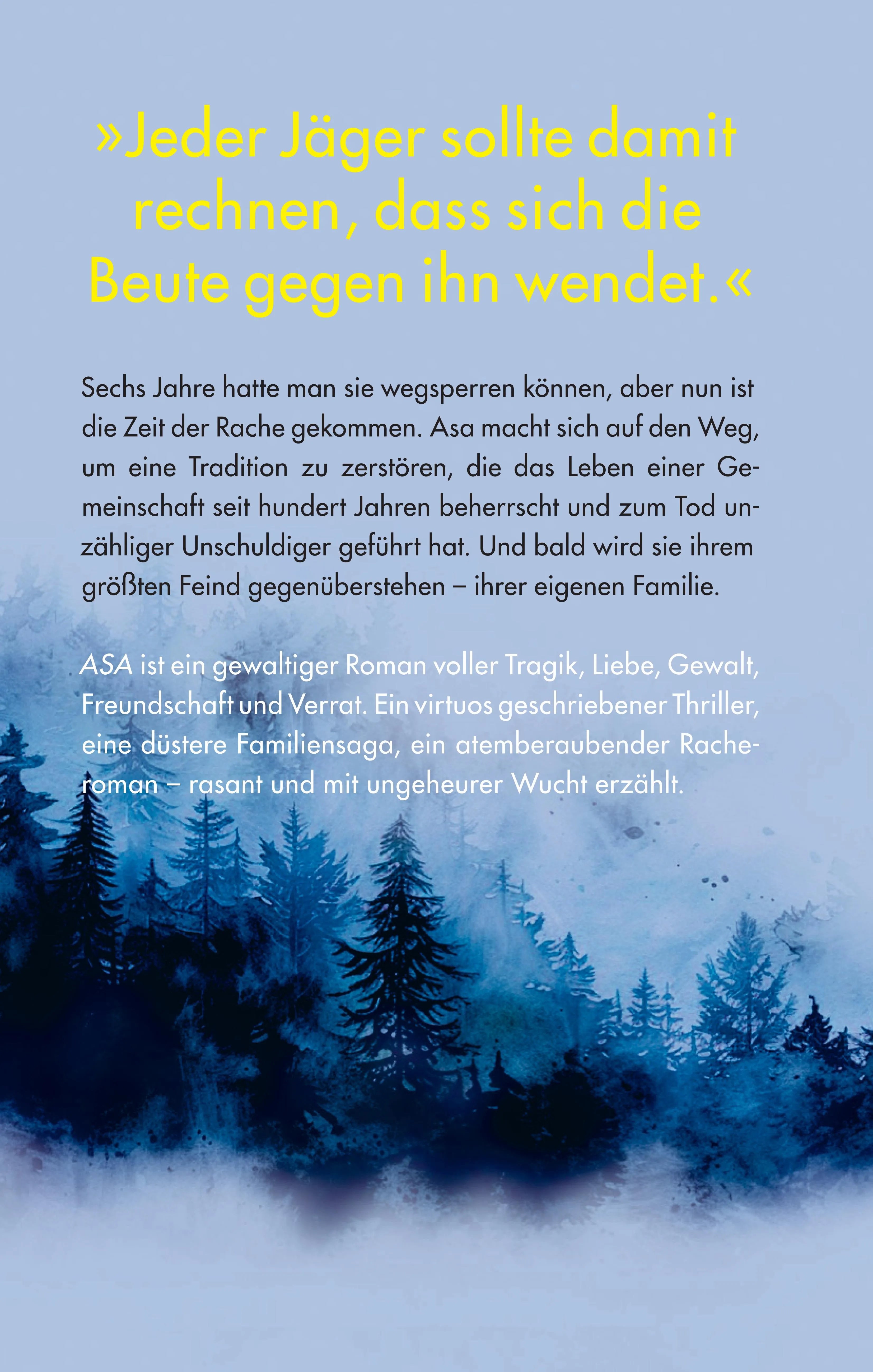 Rückseite: Asa (Hardcover)