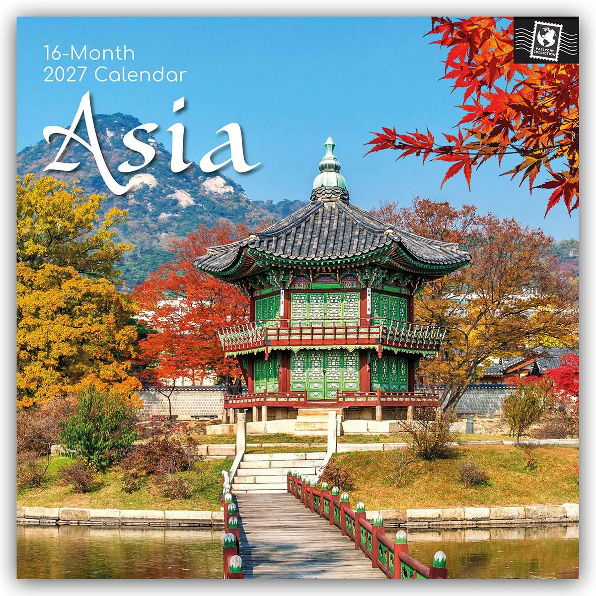 Wandkalender: Asia – Asien 2027 – 16-Monatskalender