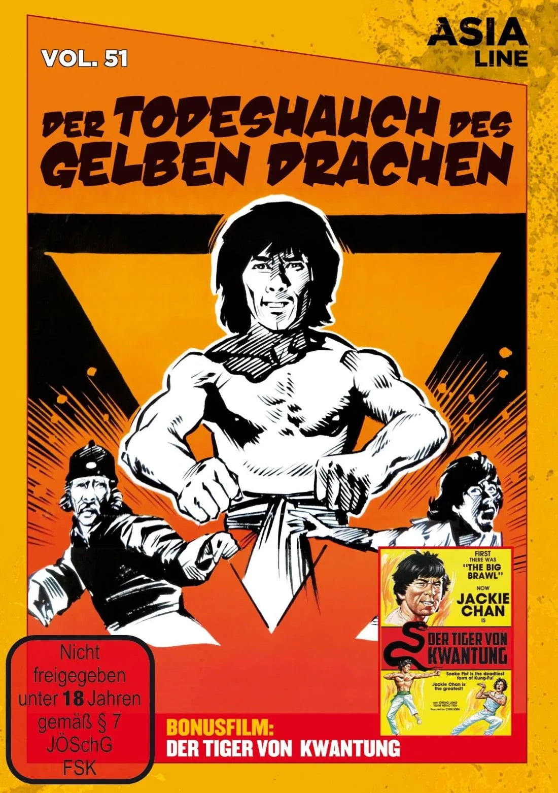 Asia Line: Der Todeshauch des gelben Drachen - DVD