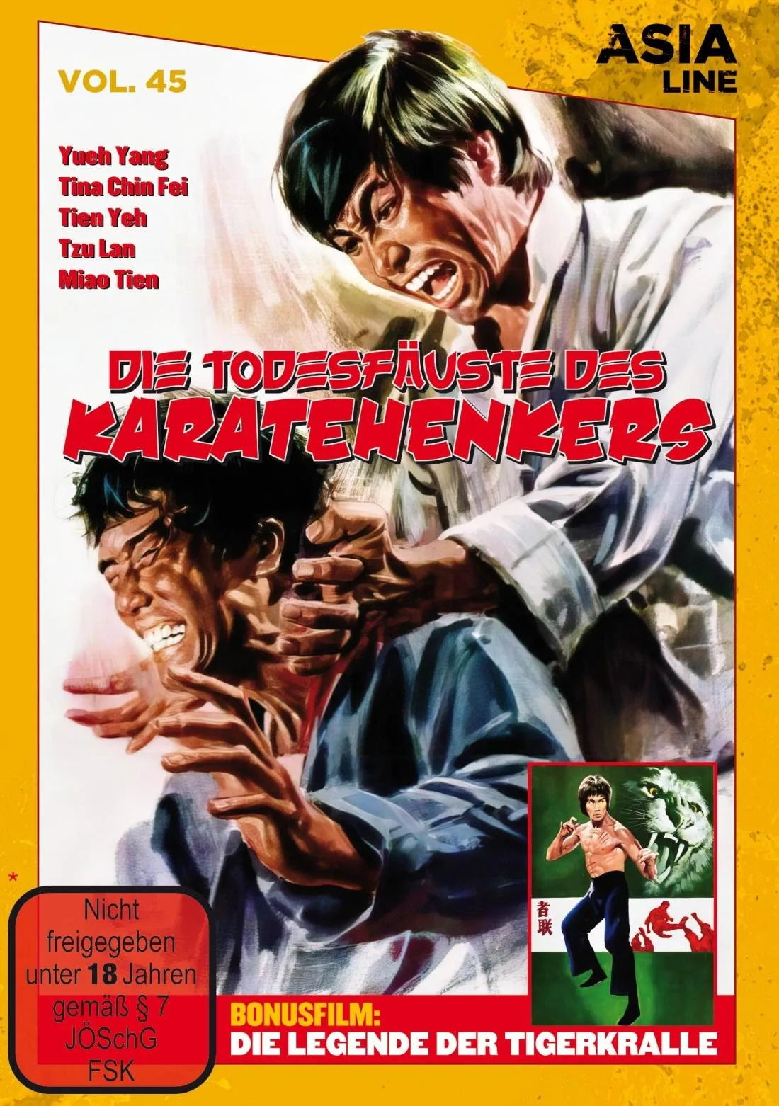 Asia Line: Die Todesfäuste des Karatehenkers - DVD