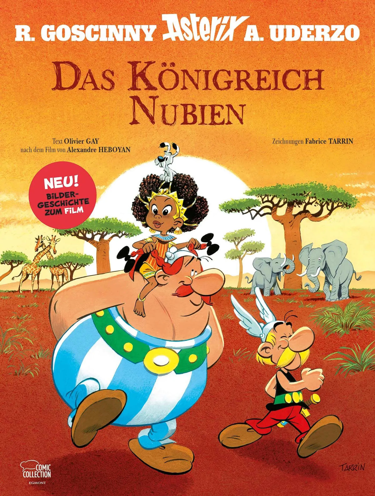 Cover: Asterix - Das Königreich Nubien (Hardcover) von René Goscinny