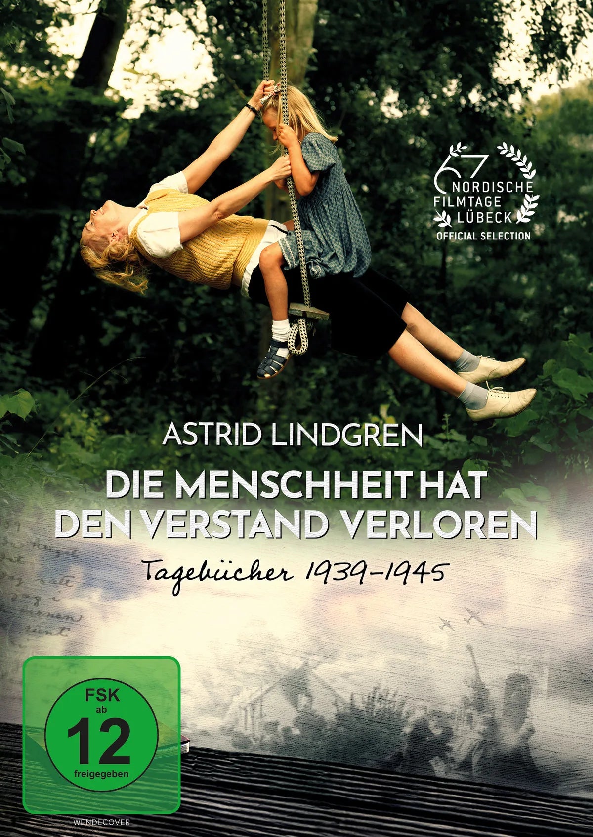 DVD-Cover: Astrid Lindgren - Die Menschheit hat den Verstan. Regie: Wilfried Hauke