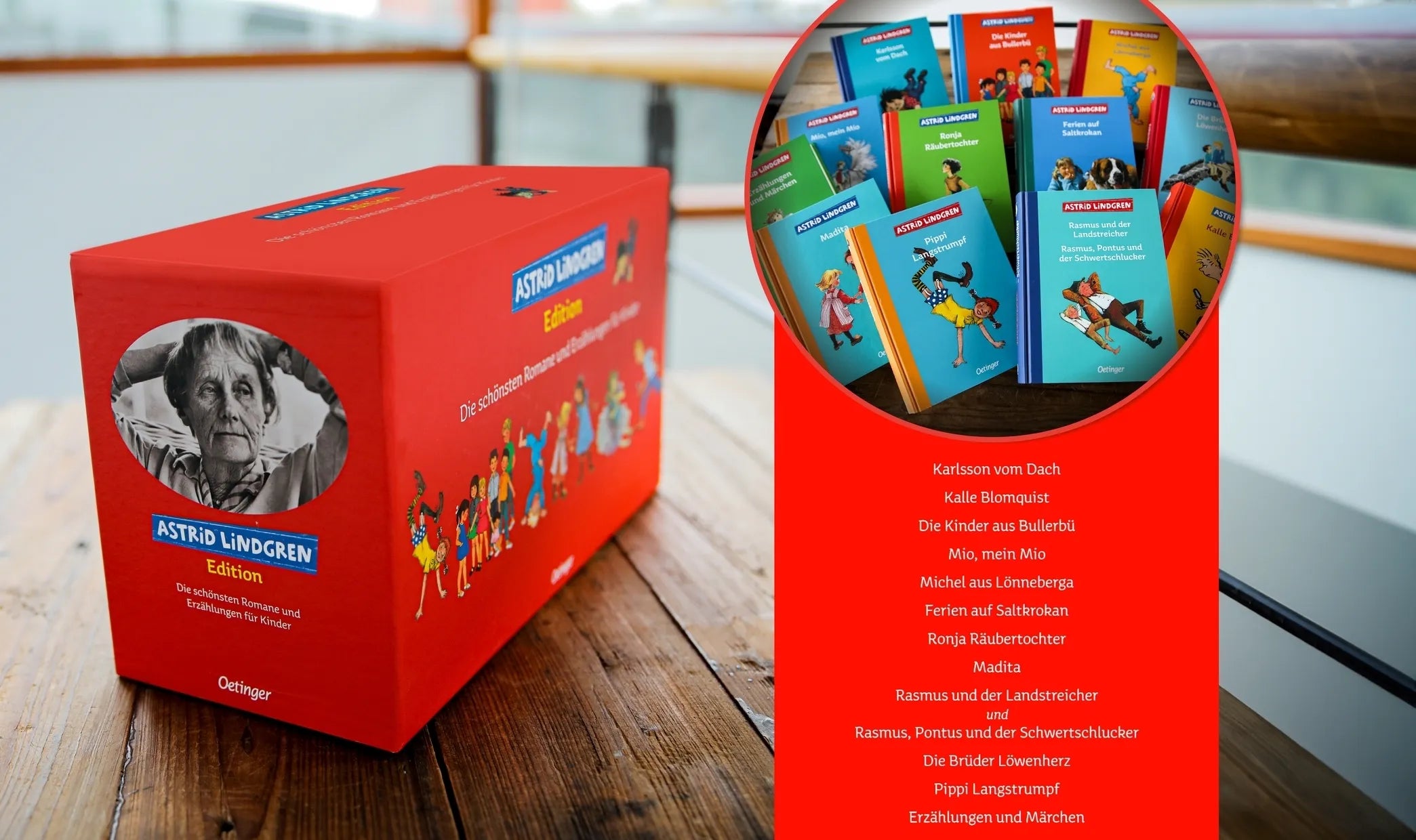 Produktansicht: Astrid-Lindgren-Edition. Die schönsten Romane und Erzählungen für Kinder (Gebundene Ausgabe)
