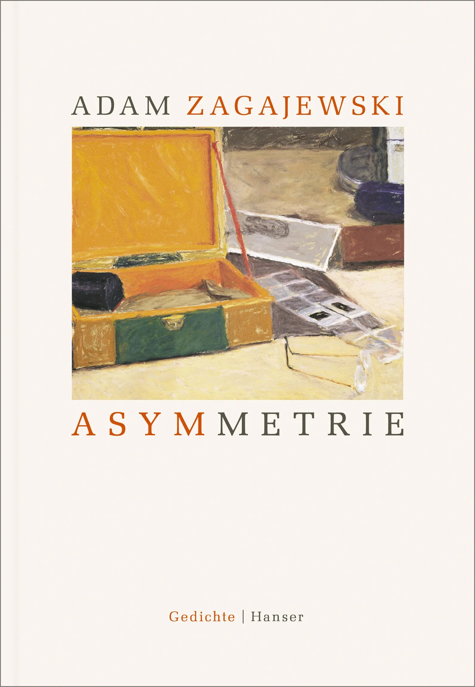 Buchcover von 'Asymmetrie' - Gebundene Ausgabe von Adam Zagajewski