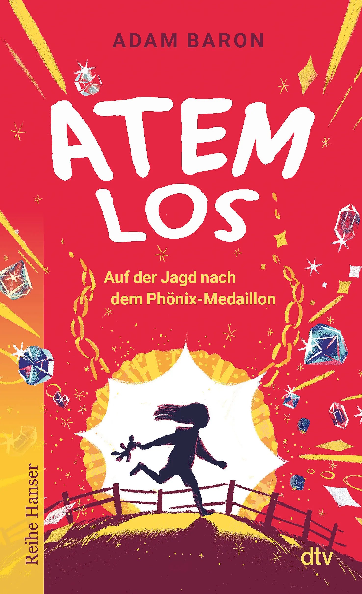 Buchcover von 'Atemlos' - Taschenbuch von Adam Baron