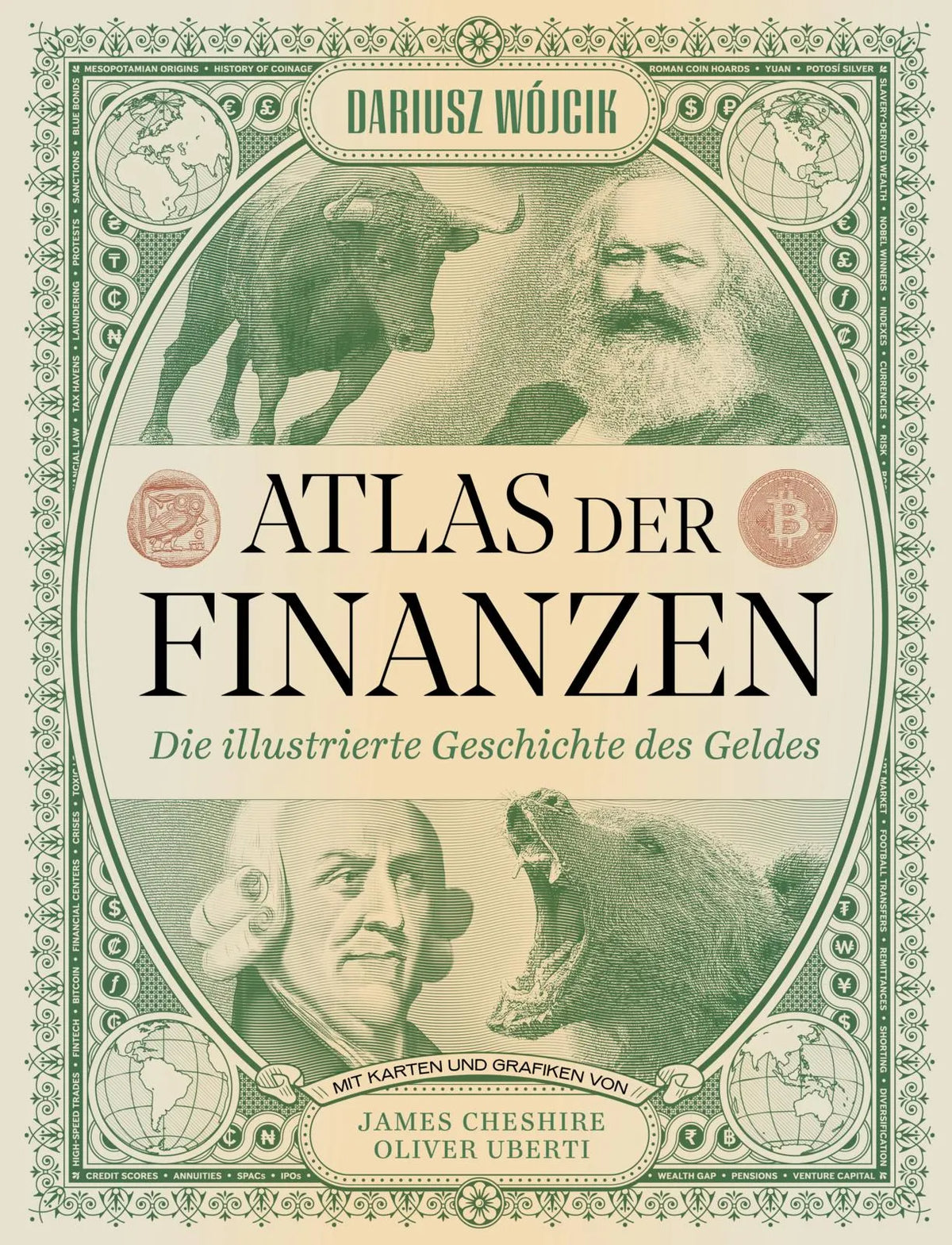 Buchcover von 'Atlas der Finanzen' - Gebundene Ausgabe von Dariusz Wójcik