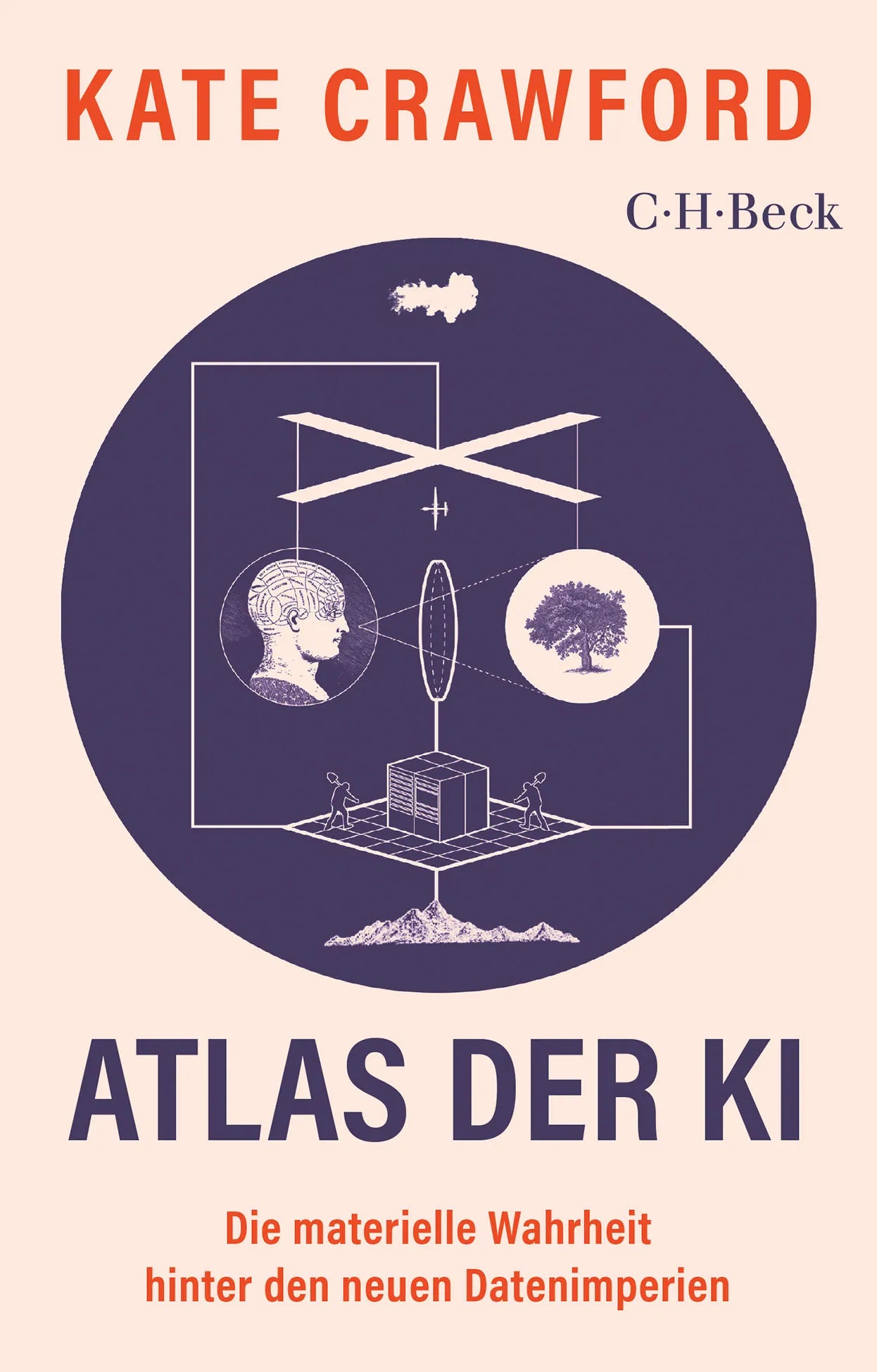 Buchcover von 'Atlas der KI' - Taschenbuch von Kate Crawford