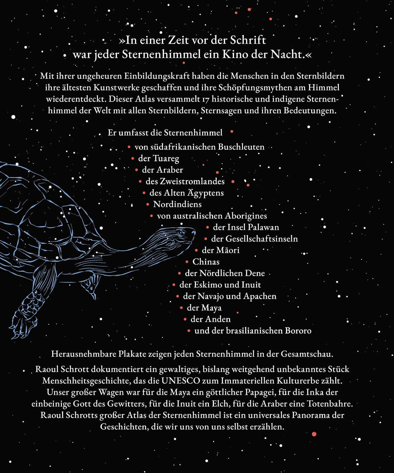 Raoul Schrott - Atlas der Sternenhimmel und Schöpfungsmythen der Menschheit