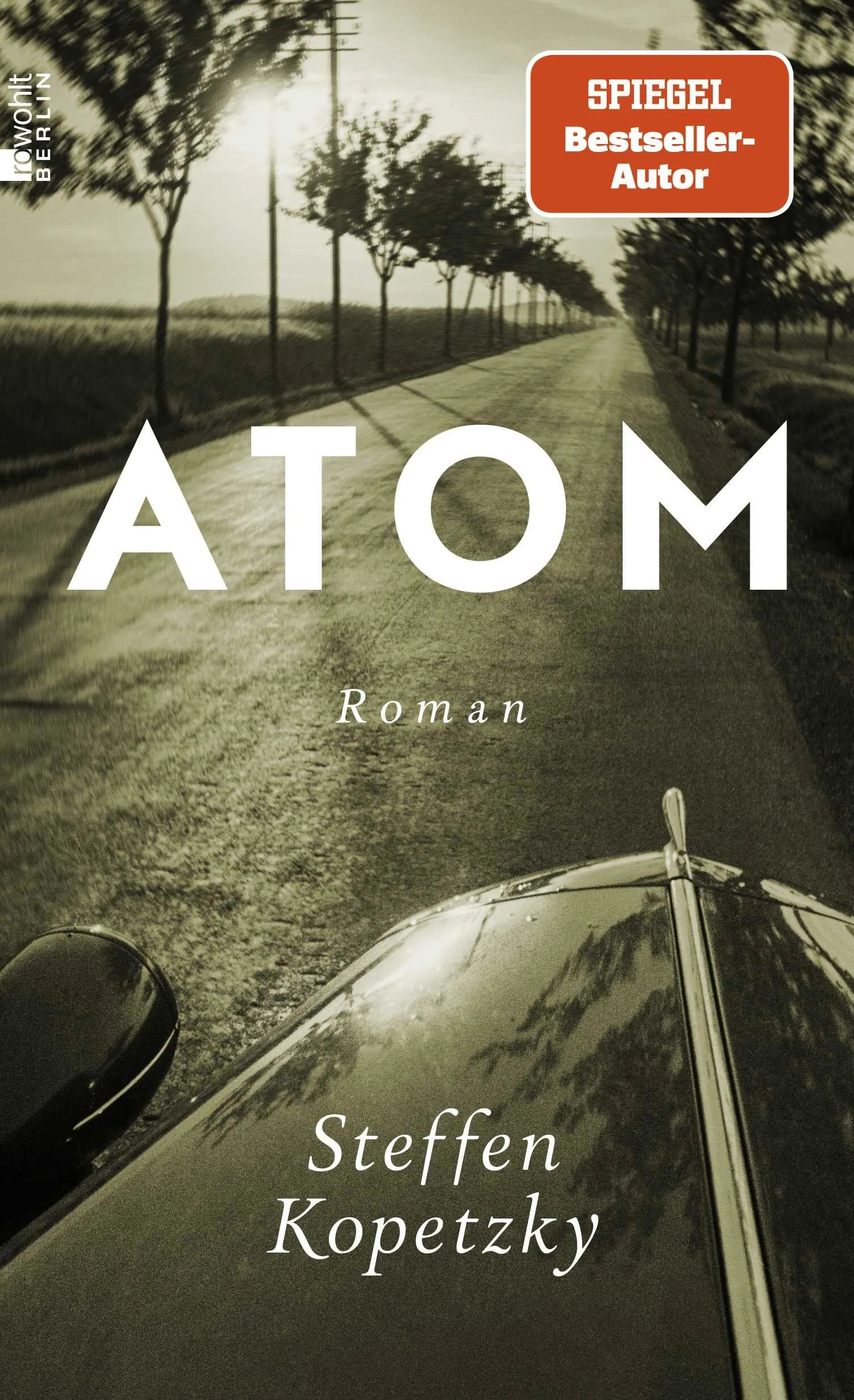 Buchcover von 'Atom' - Gebundene Ausgabe von Steffen Kopetzky