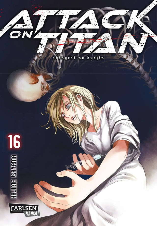 Buchcover von 'Attack on Titan 16' - Taschenbuch von Hajime Isayama