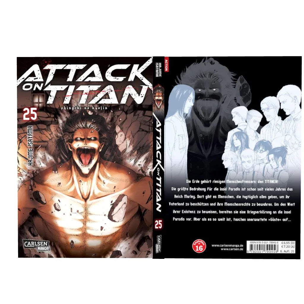 Hajime Isayama - Attack on Titan 25