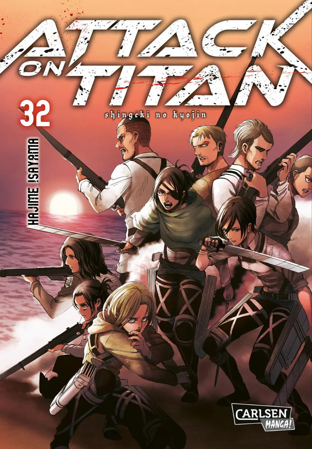 Buchcover von 'Attack on Titan 32' - Taschenbuch von Hajime Isayama