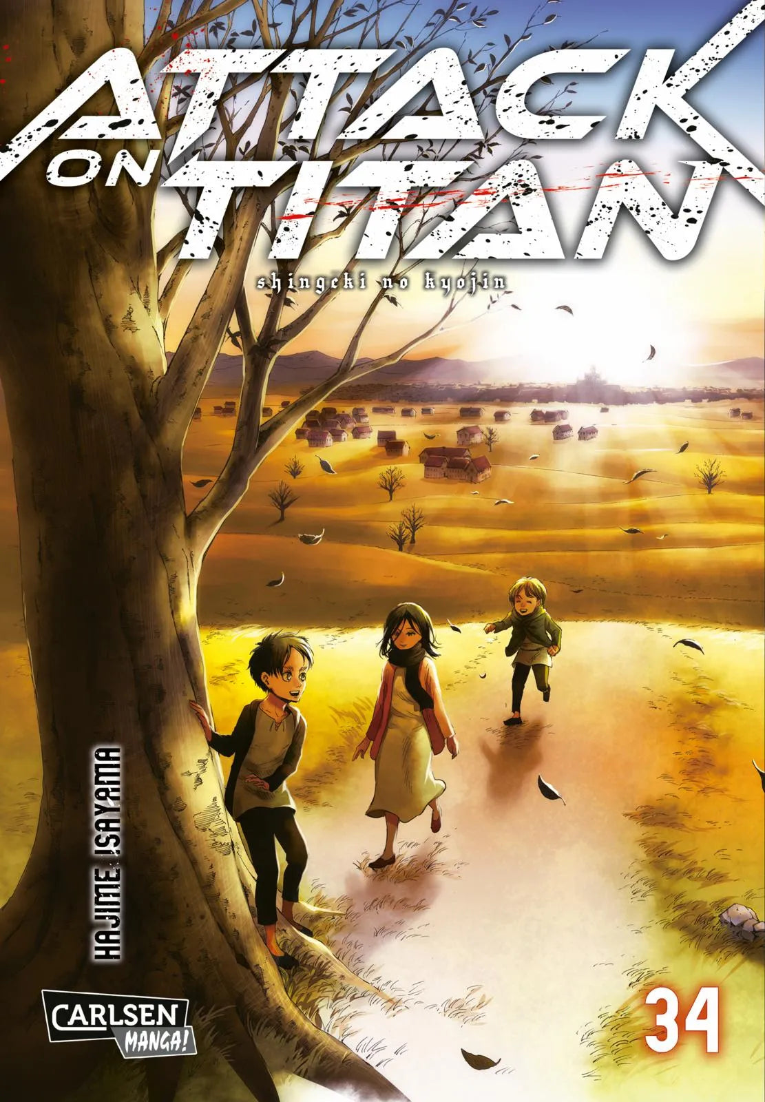 Buchcover von 'Attack on Titan 34' - Taschenbuch von Hajime Isayama