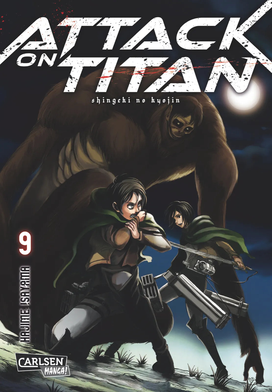 Buchcover von 'Attack on Titan 9' - Taschenbuch von Hajime Isayama