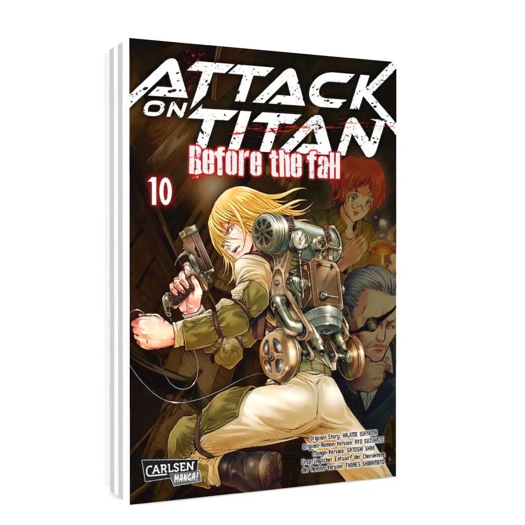 Hajime Isayama - Attack on Titan - Before the Fall 10