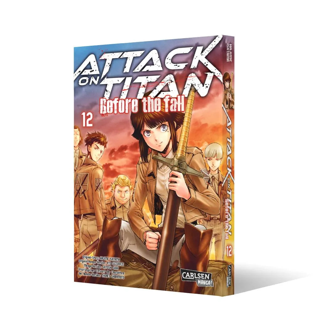 Hajime Isayama - Attack on Titan - Before the Fall 12