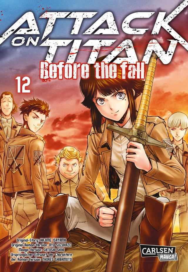 Buchcover von 'Attack on Titan - Before the Fall 12' - Taschenbuch von Hajime Isayama