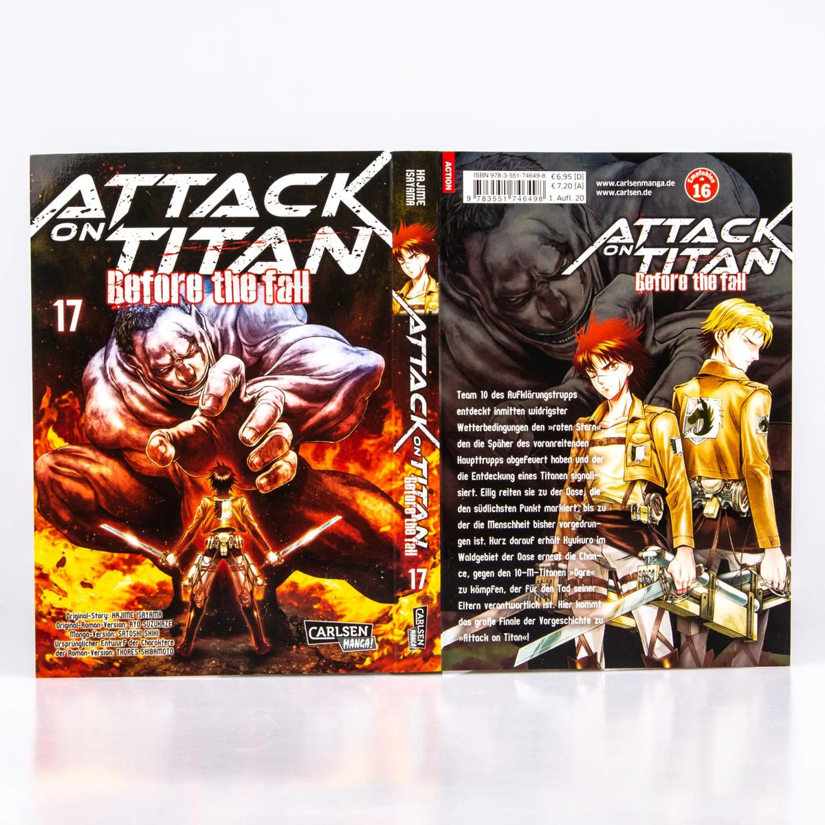 Hajime Isayama - Attack on Titan - Before the Fall 17