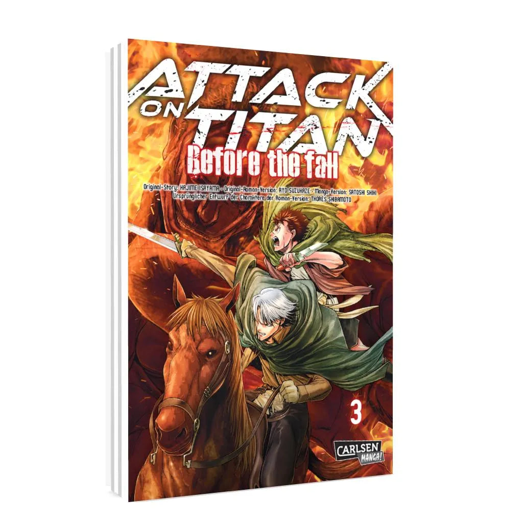Hajime Isayama - Attack on Titan - Before the Fall 3