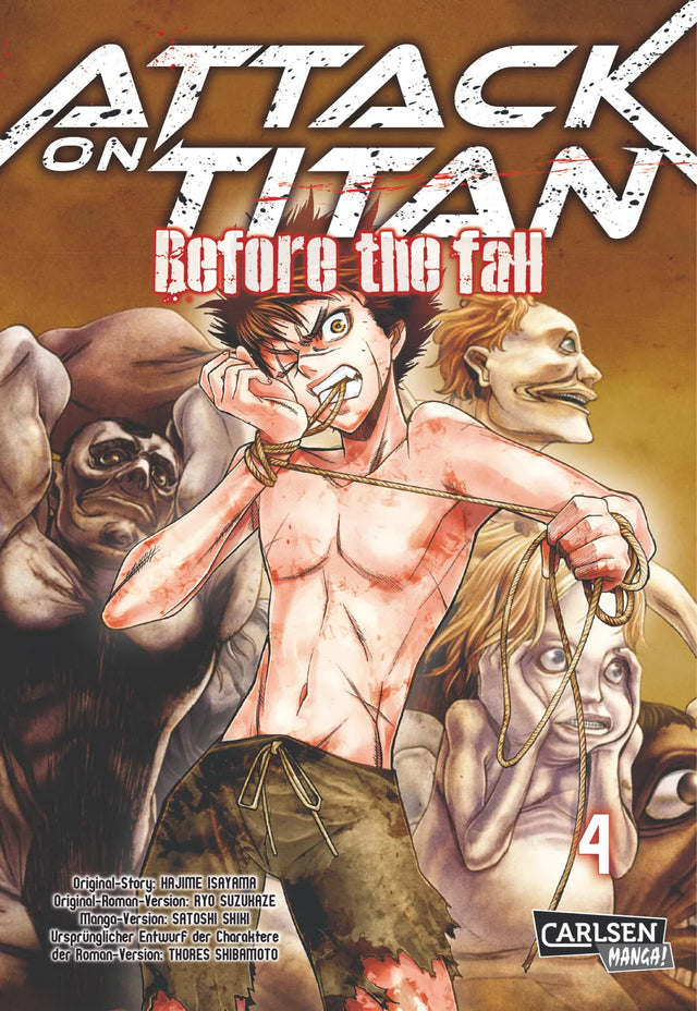 Buchcover von 'Attack on Titan - Before the Fall 4' - Taschenbuch von Hajime Isayama