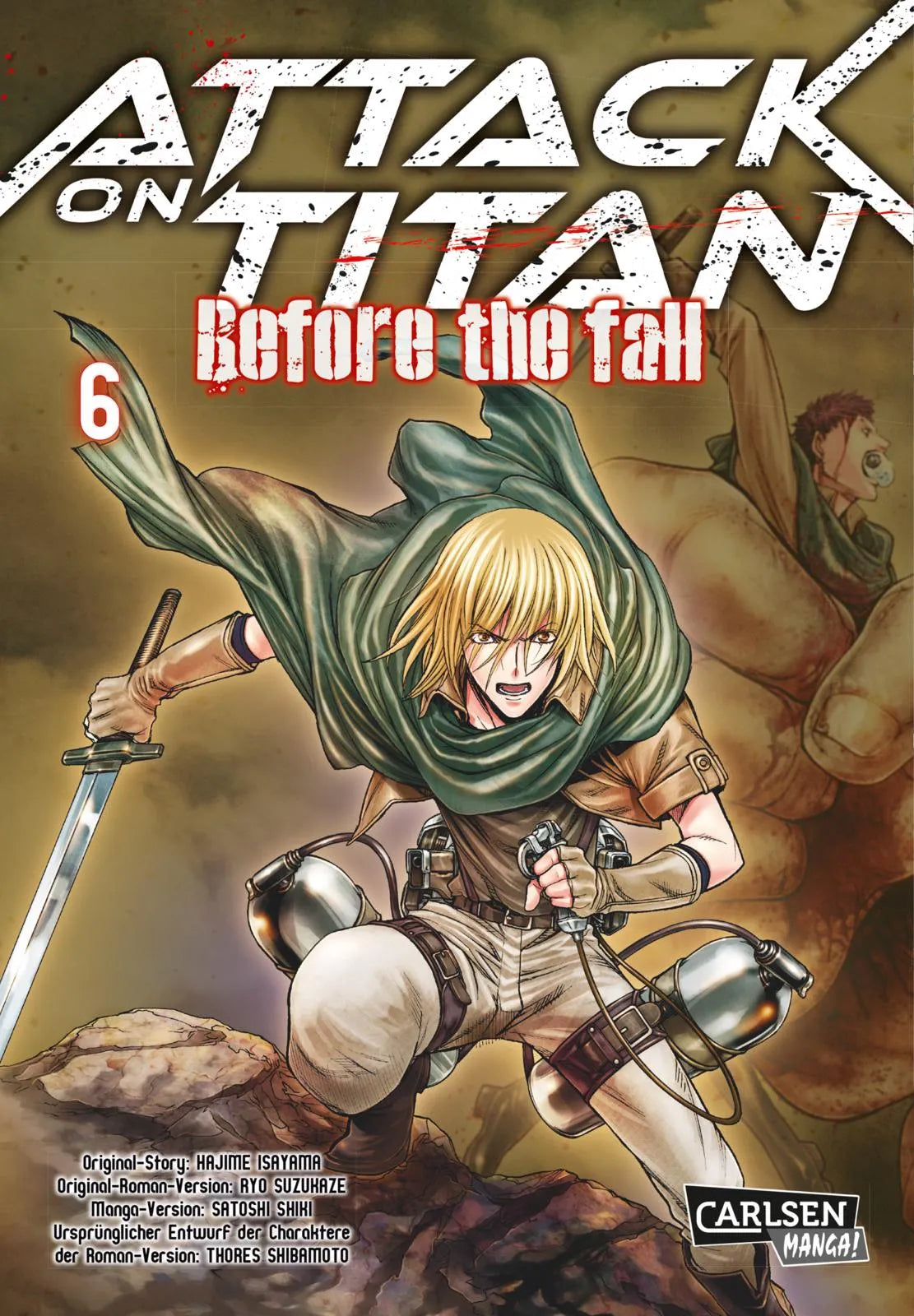 Buchcover von 'Attack on Titan - Before the Fall 6' - Taschenbuch von Hajime Isayama