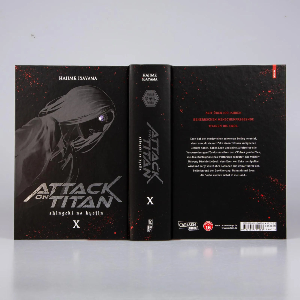 Produktansicht: Attack on Titan Deluxe 10 (Gebundene Ausgabe)