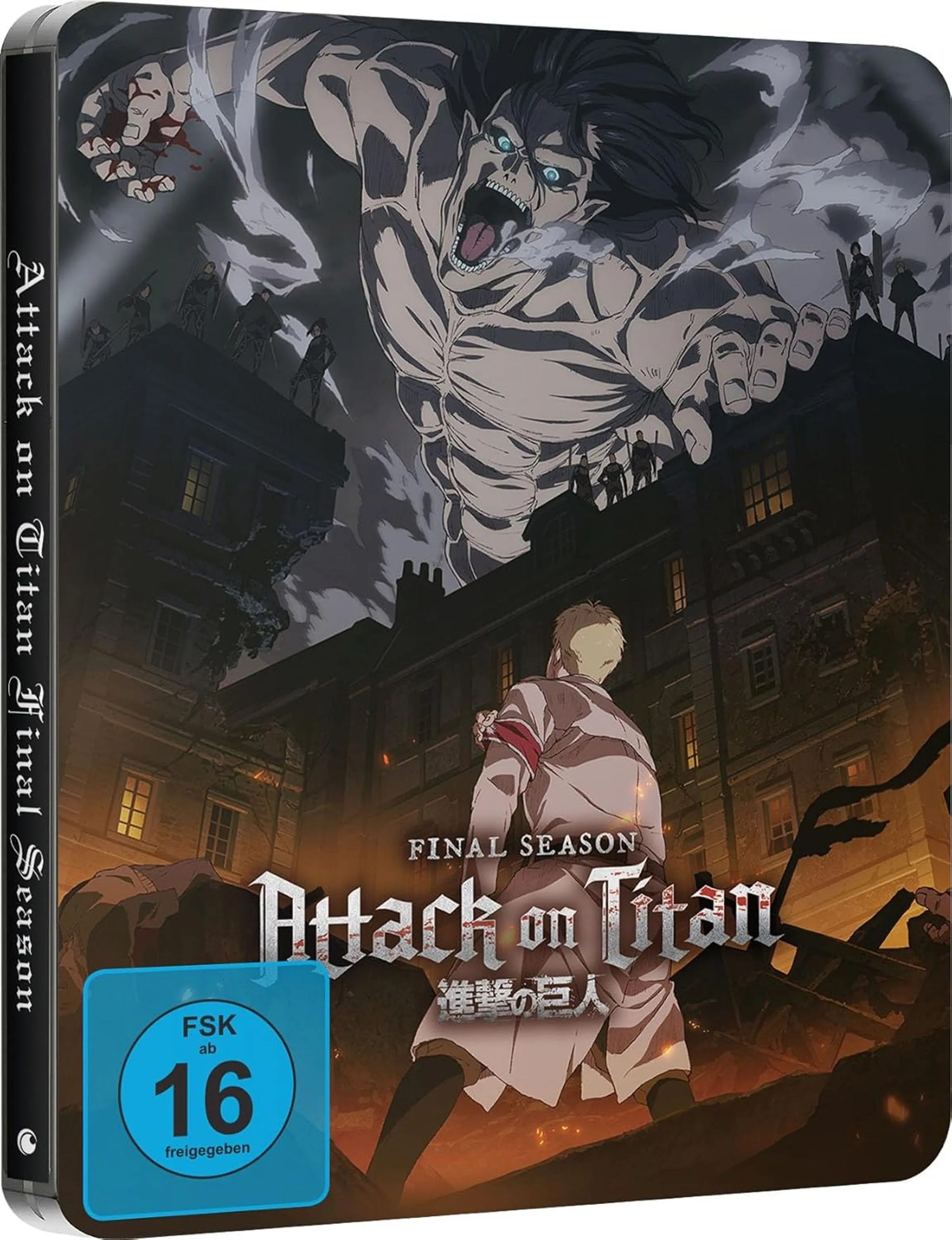 Blu-ray-Cover: Attack on Titan - Final Season - Gesamtausgabe