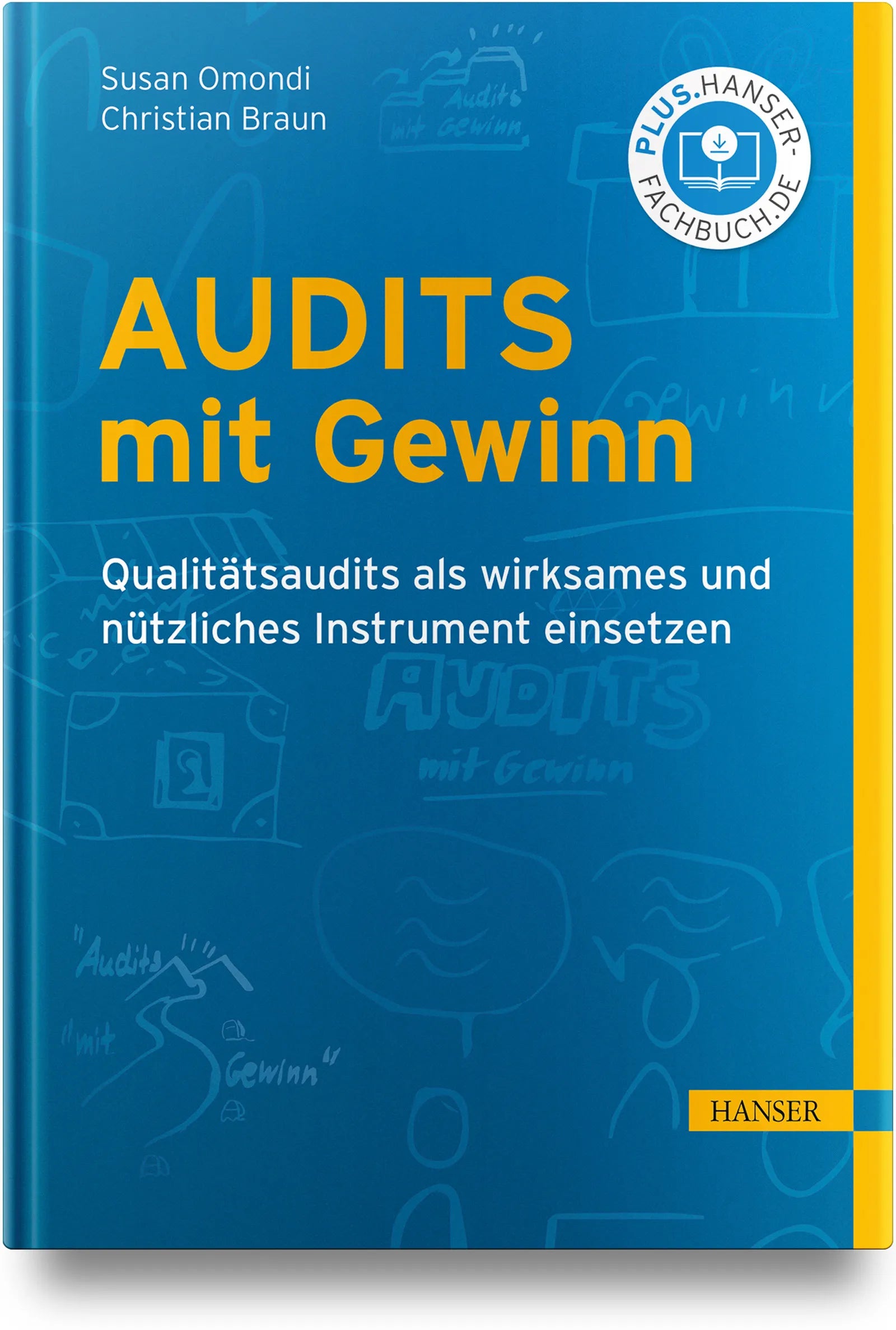 Buchcover von 'Audits mit Gewinn' - Gebundene Ausgabe von Susan Omondi