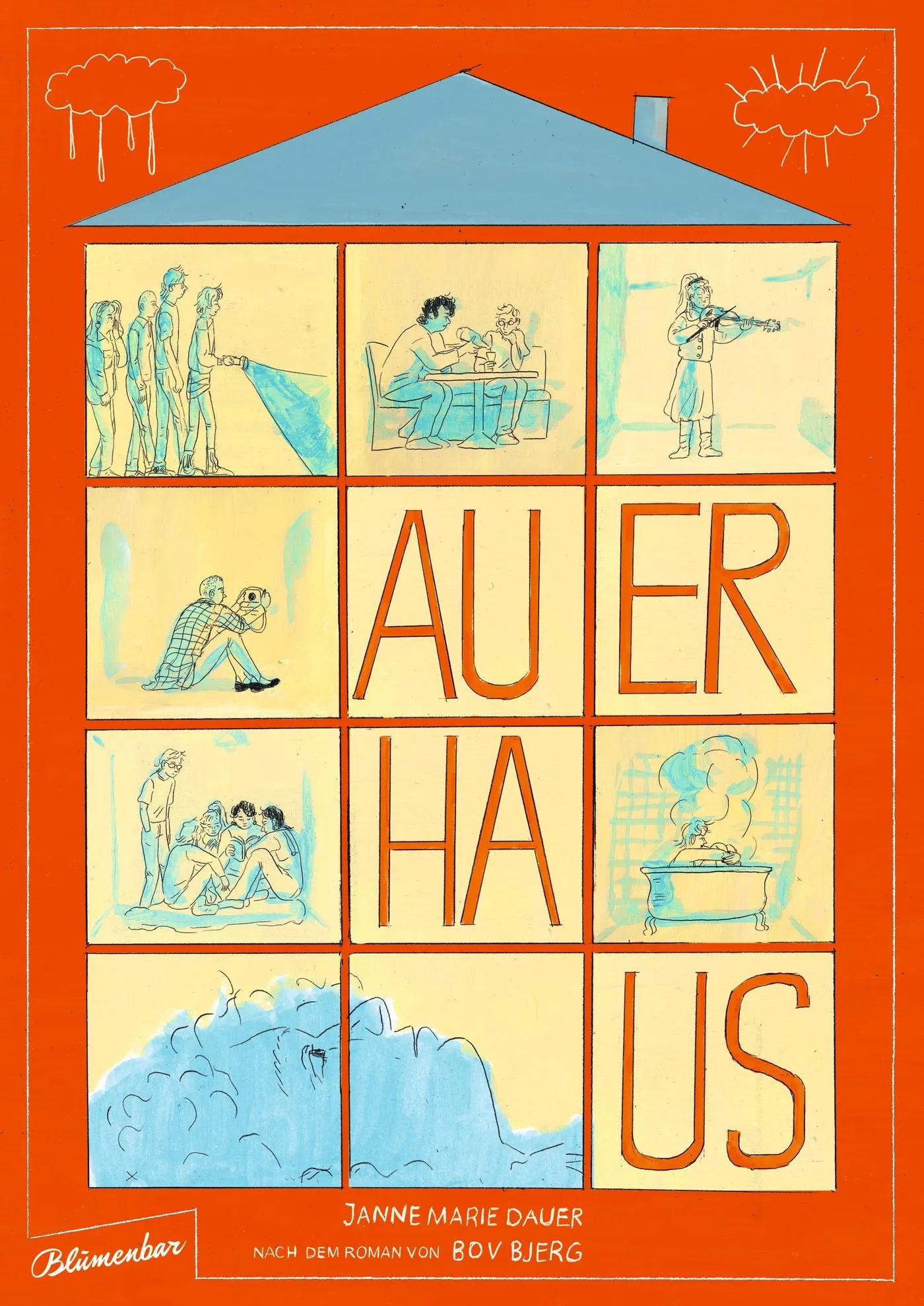 Buchcover von 'Auerhaus. Graphic Novel' - Gebundene Ausgabe von Janne Marie Dauer