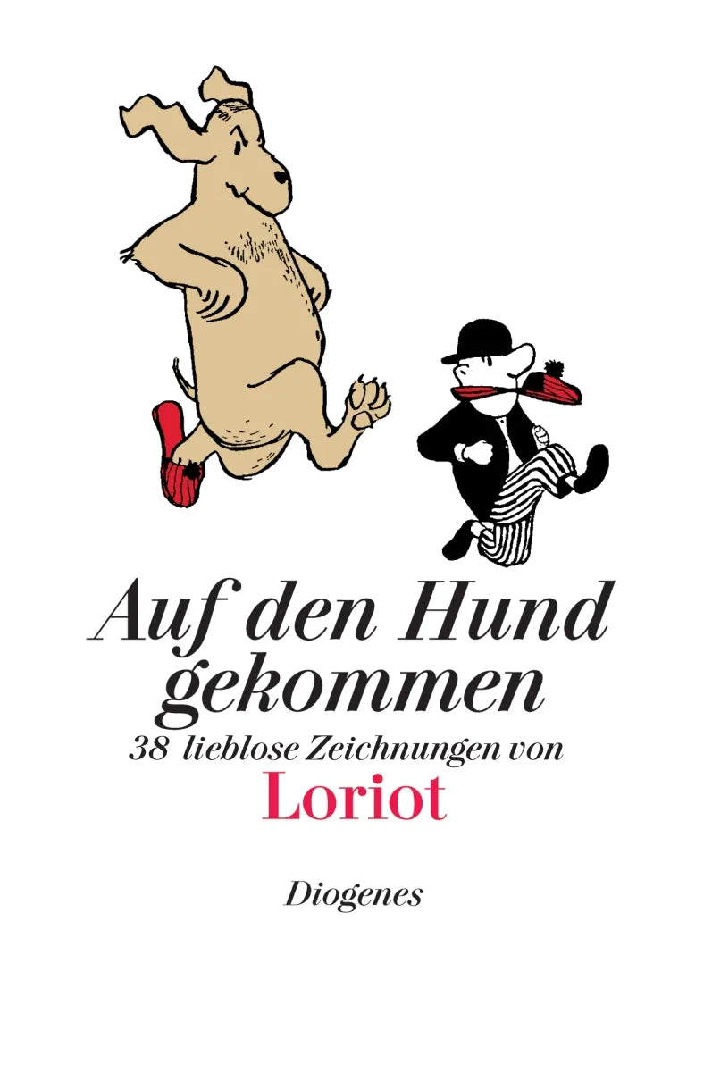 Buchcover von 'Auf den Hund gekommen' - Gebundene Ausgabe von Loriot