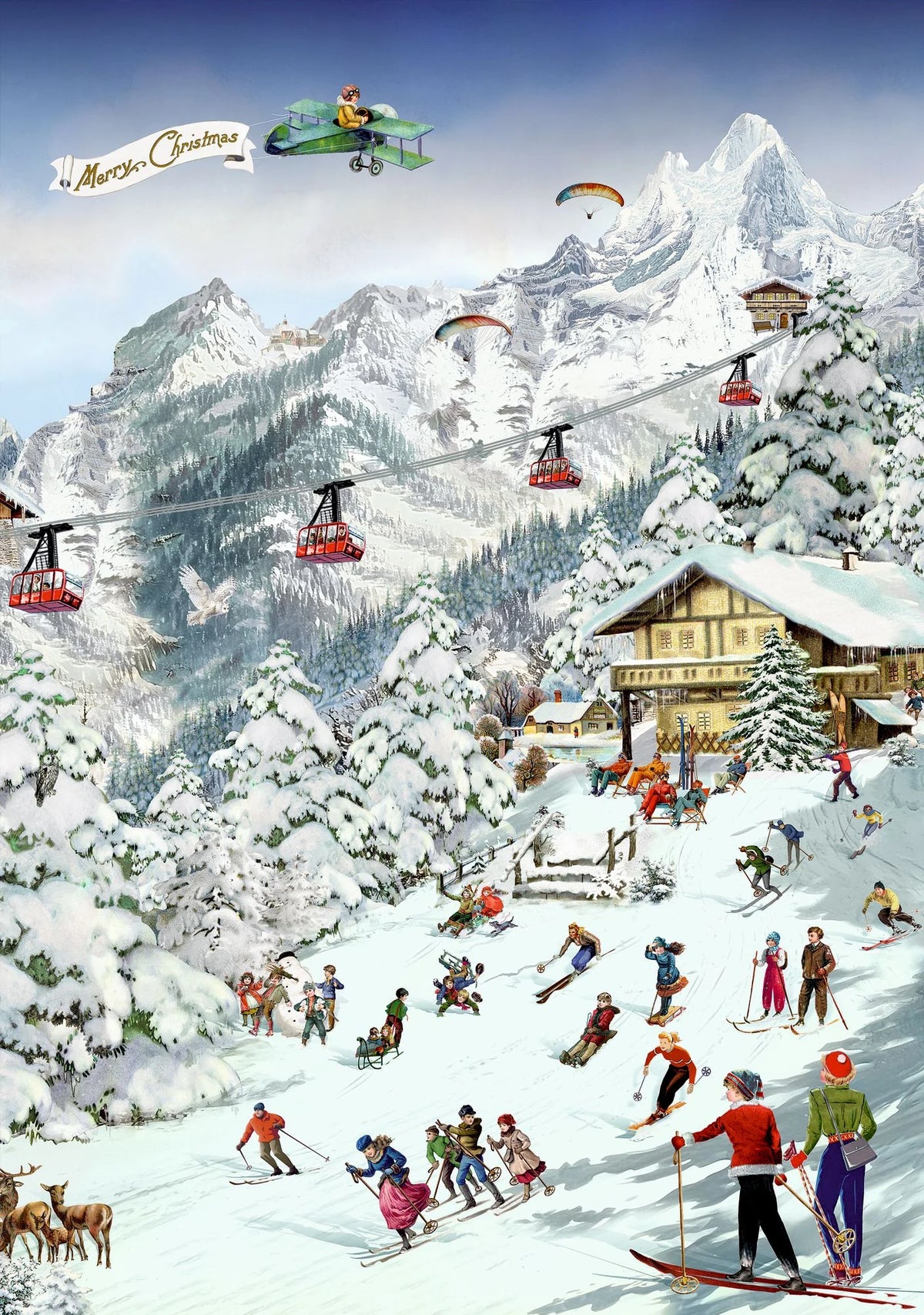 Puzzle: Puzzle – Auf der Skipiste