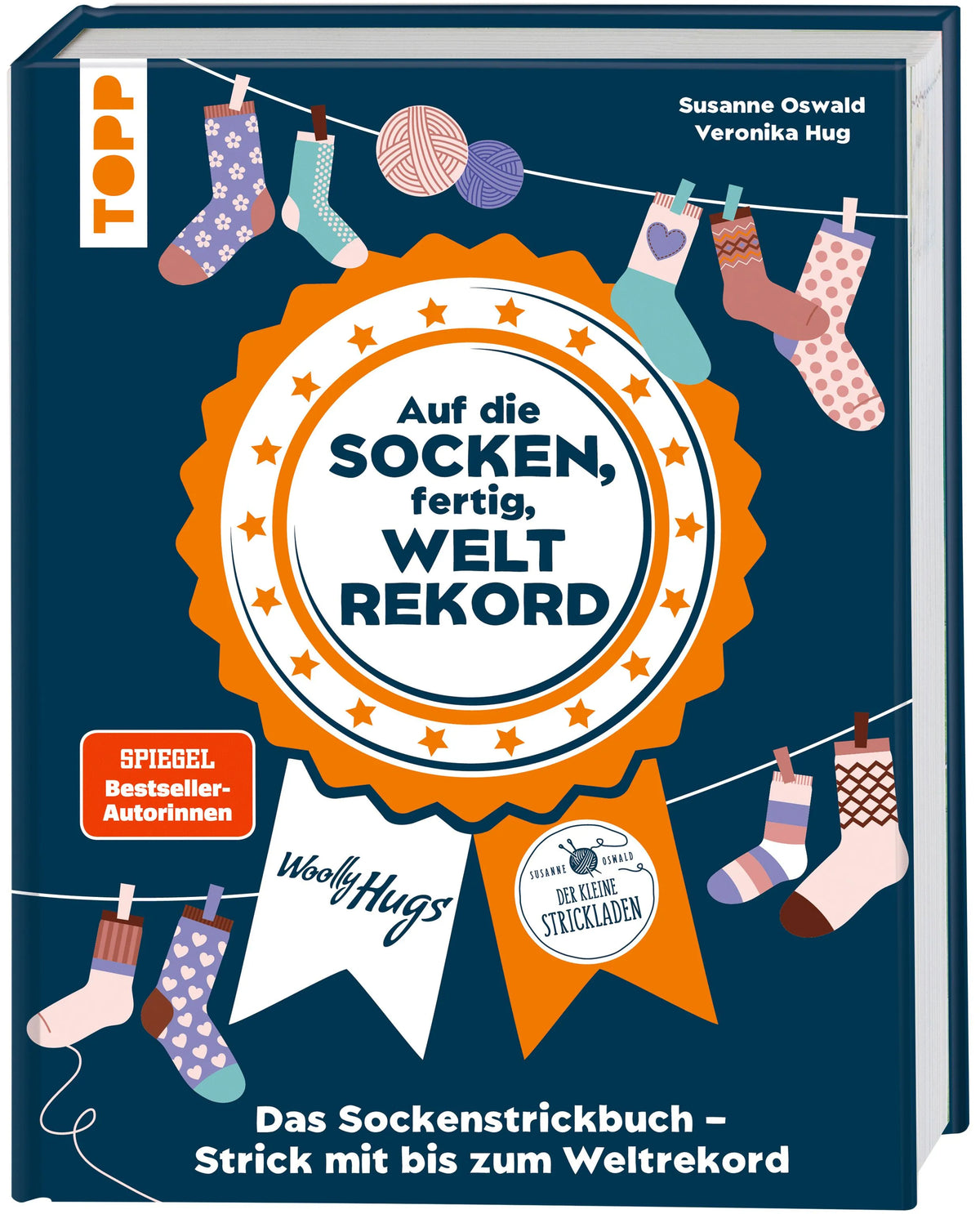 Cover: Auf die Socken, fertig, Weltrekord! (Hardcover) von Susanne Oswald