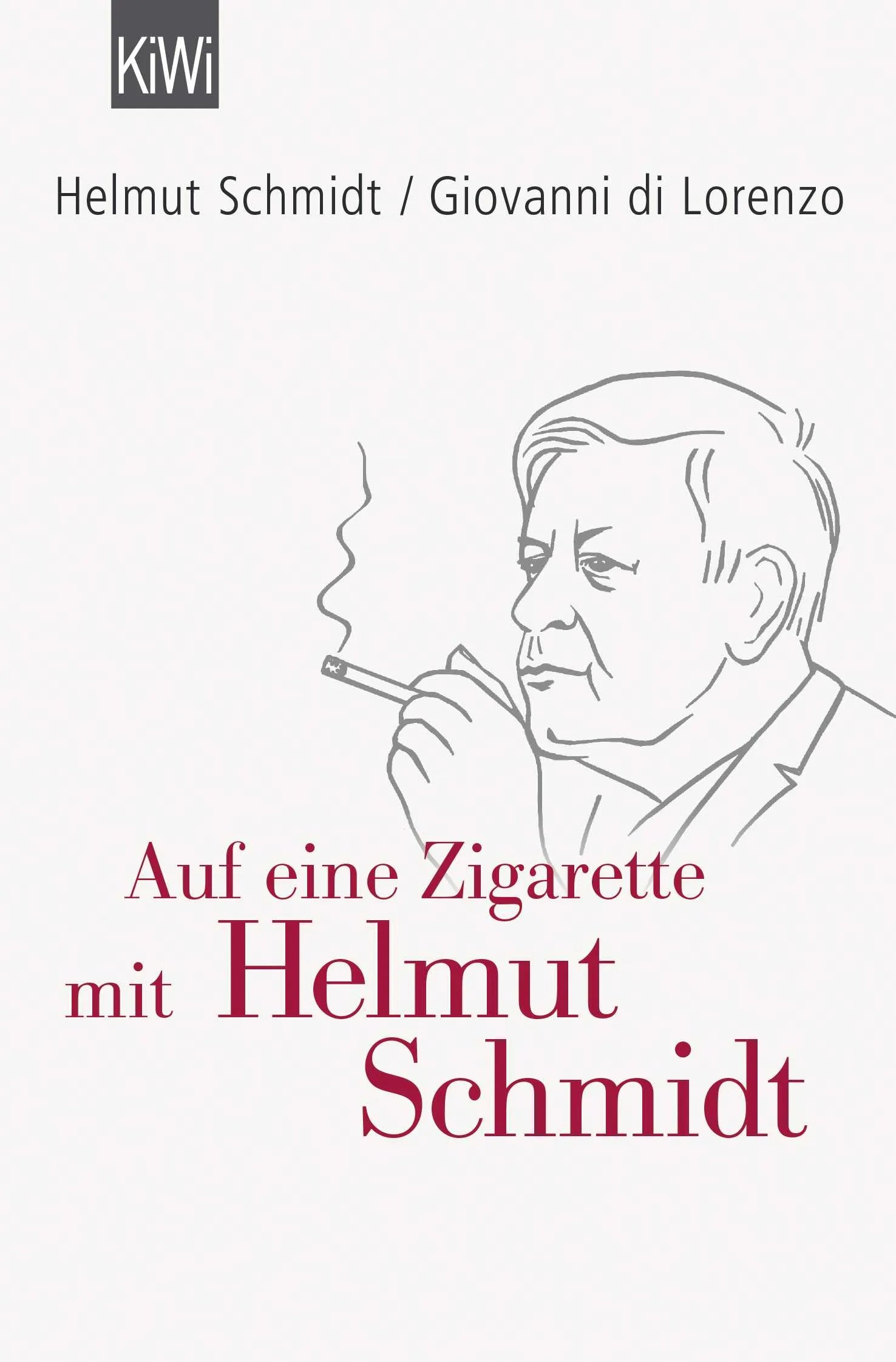 Buchcover von 'Auf eine Zigarette mit Helmut Schmidt' - Taschenbuch von Helmut Schmidt