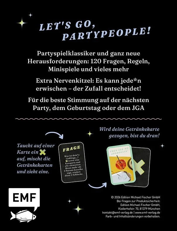 Kartenspiel: Auf eX – Das ultimative Trinkspiel – Ansicht