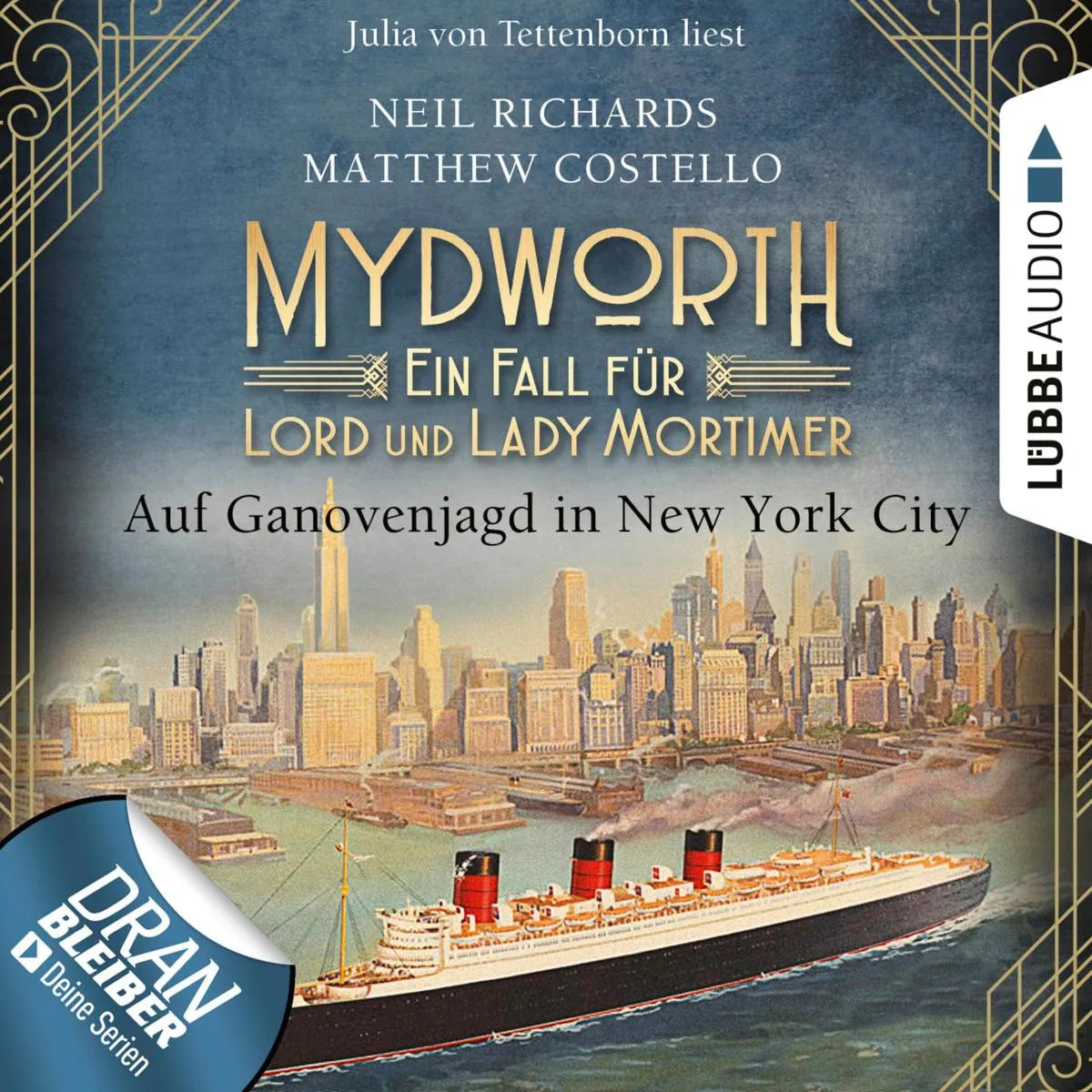 Cover: Auf Ganovenjagd in New York City (Hörbuch Download) von Matthew Costello