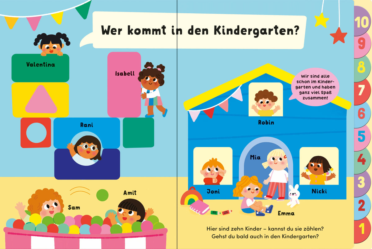Detailansicht: Auf geht's in den Kindergarten! (Hardcover)