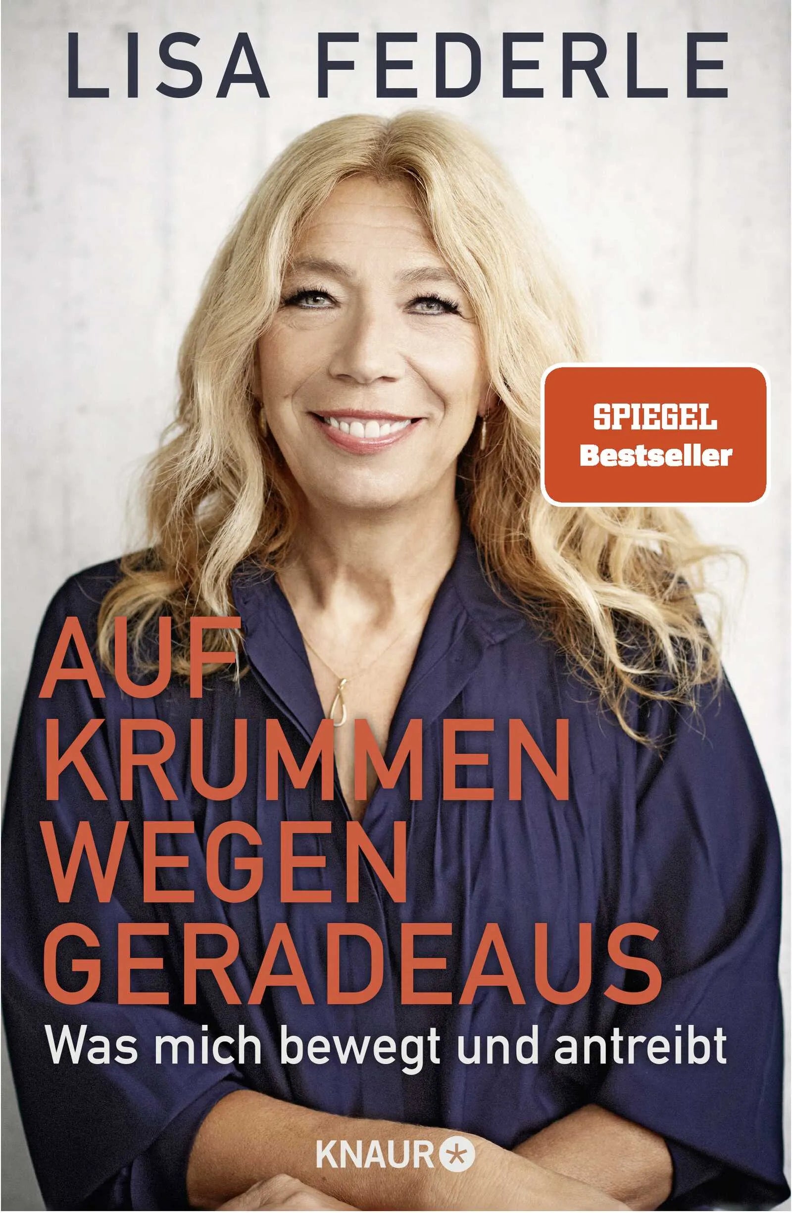 Buchcover von 'Auf krummen Wegen geradeaus' - Gebundene Ausgabe von Lisa Federle