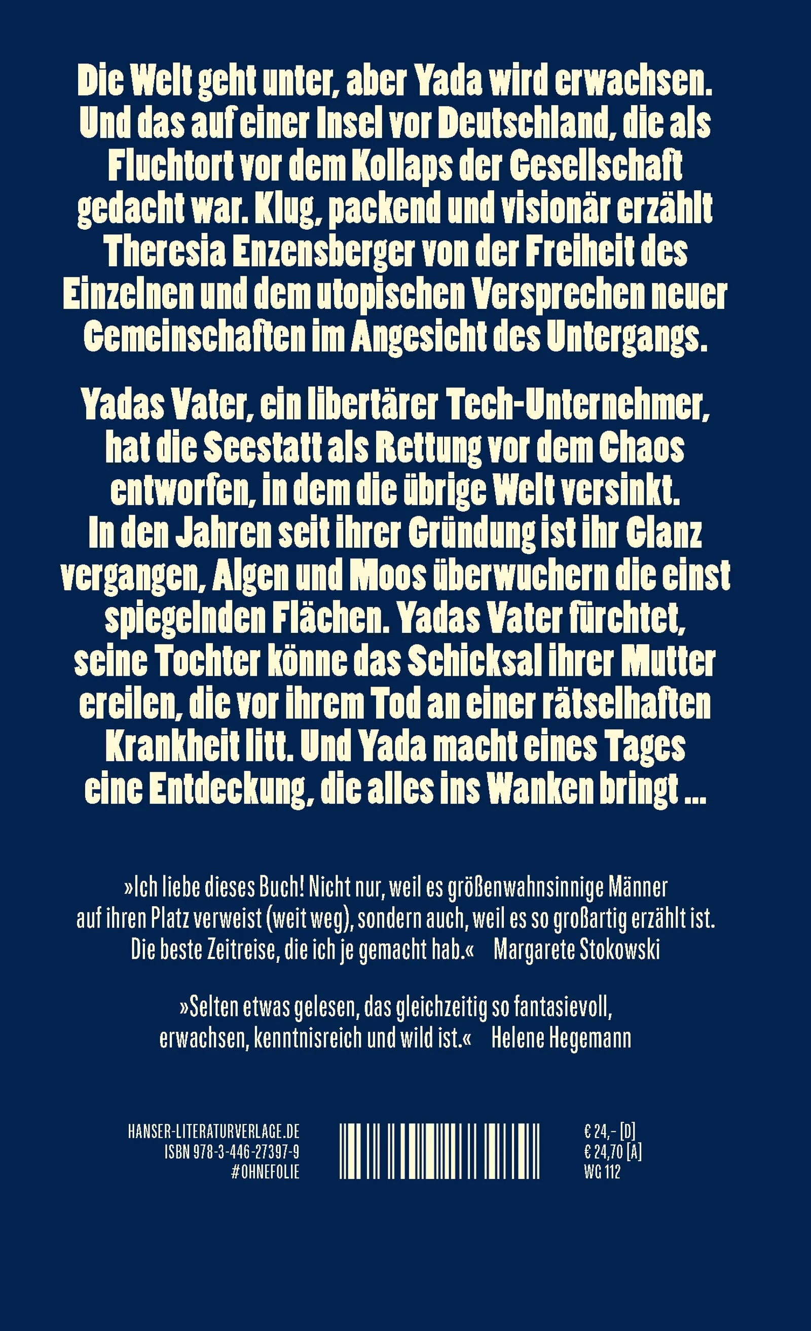 Theresia Enzensberger - Auf See