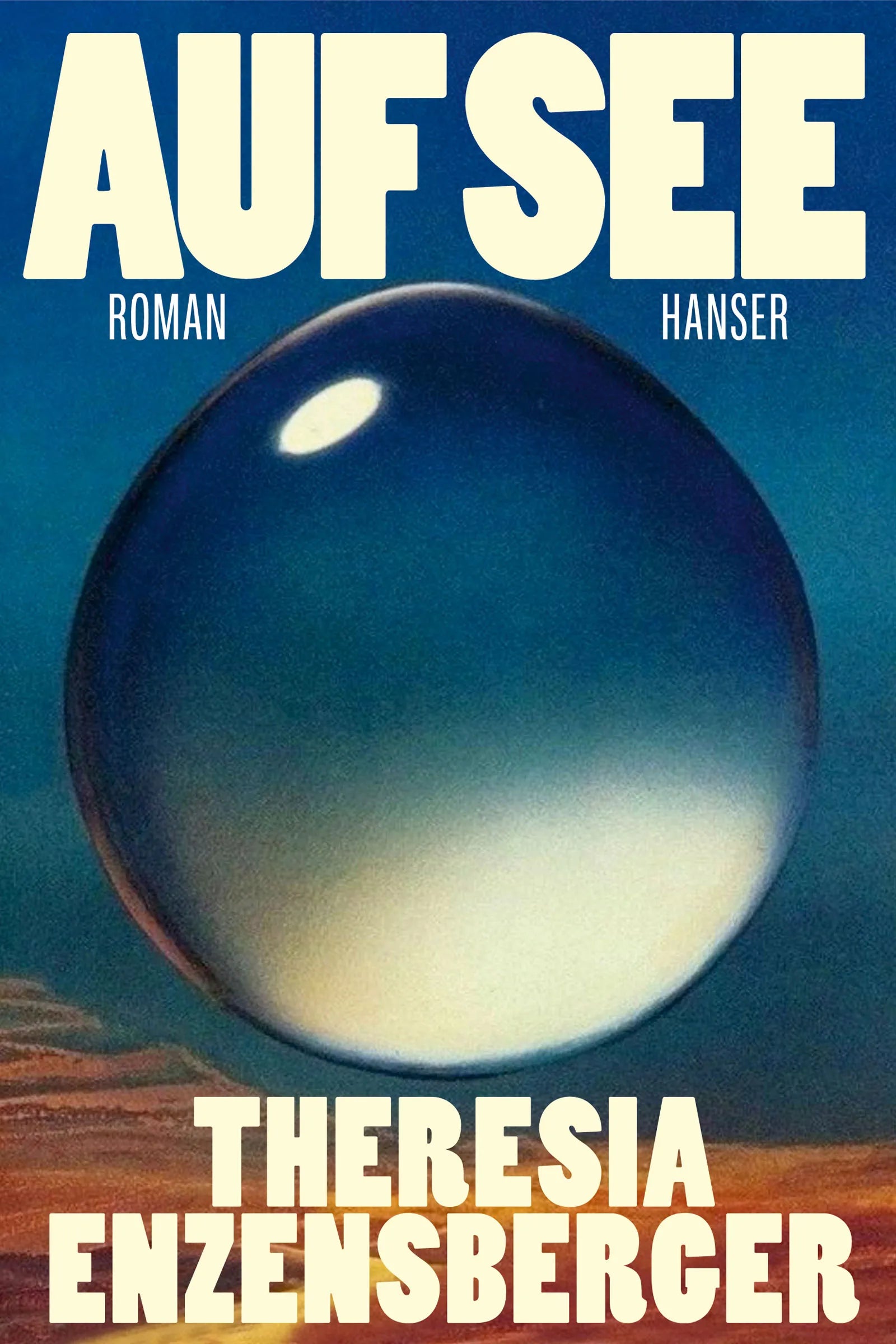 Buchcover von 'Auf See' - Gebundene Ausgabe von Theresia Enzensberger