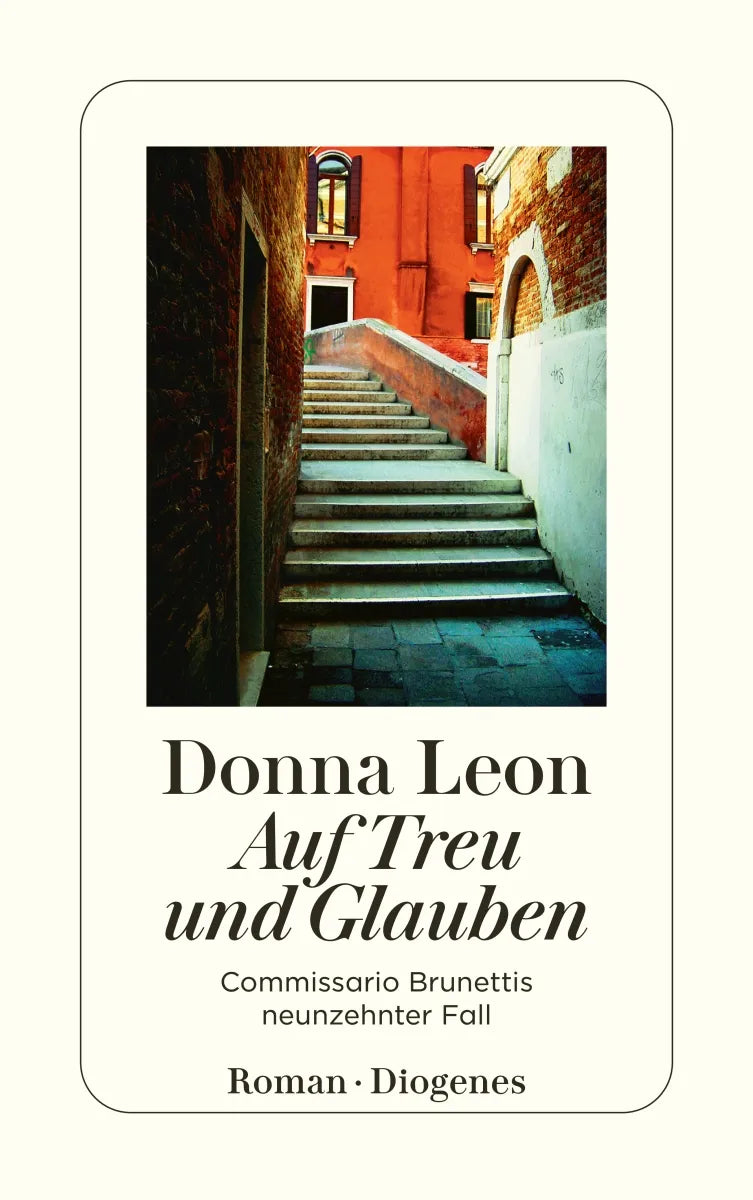 Buchcover von 'Auf Treu und Glauben' - Taschenbuch von Donna Leon