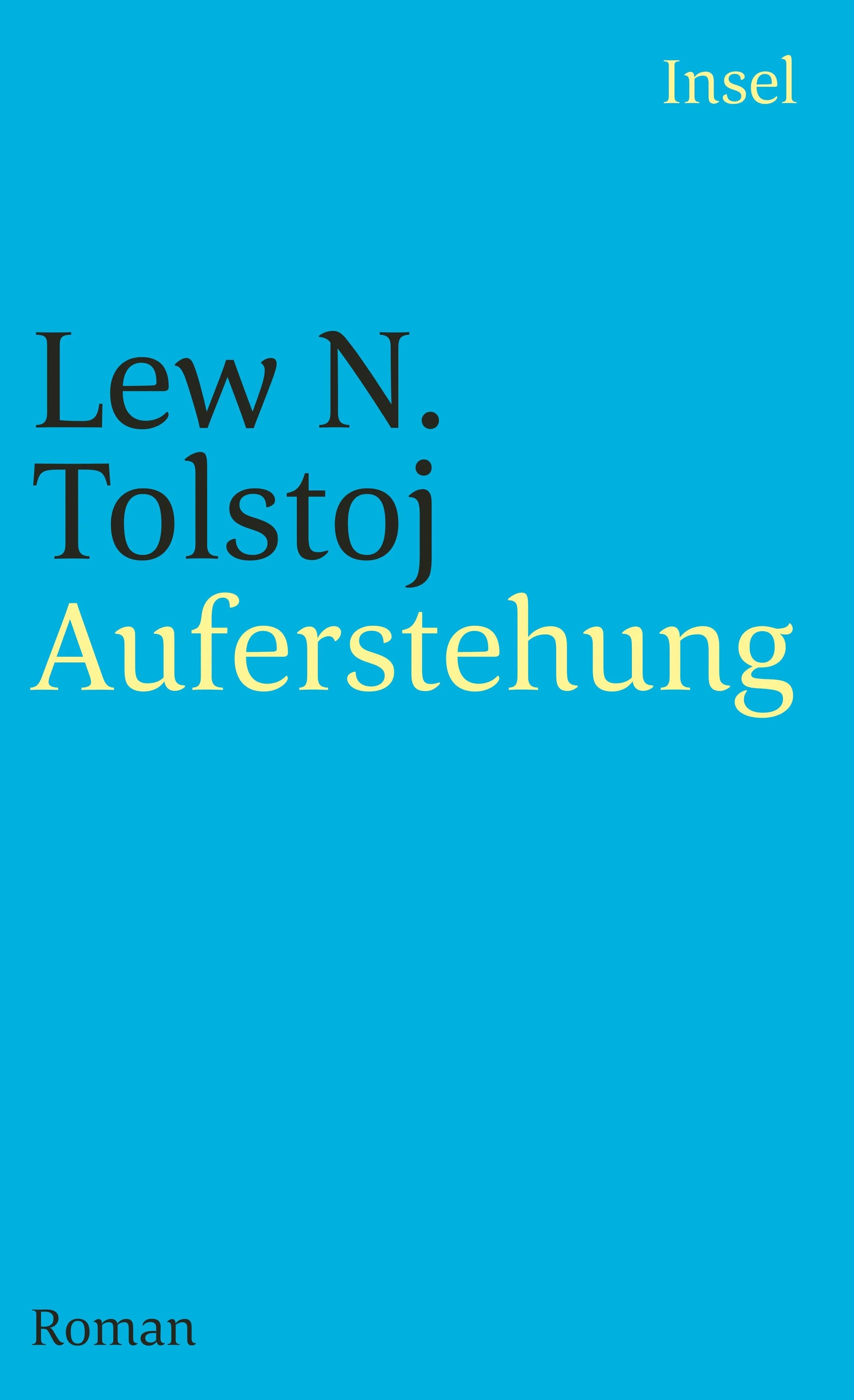 Buchcover von 'Auferstehung' - Taschenbuch von Lew Tolstoj