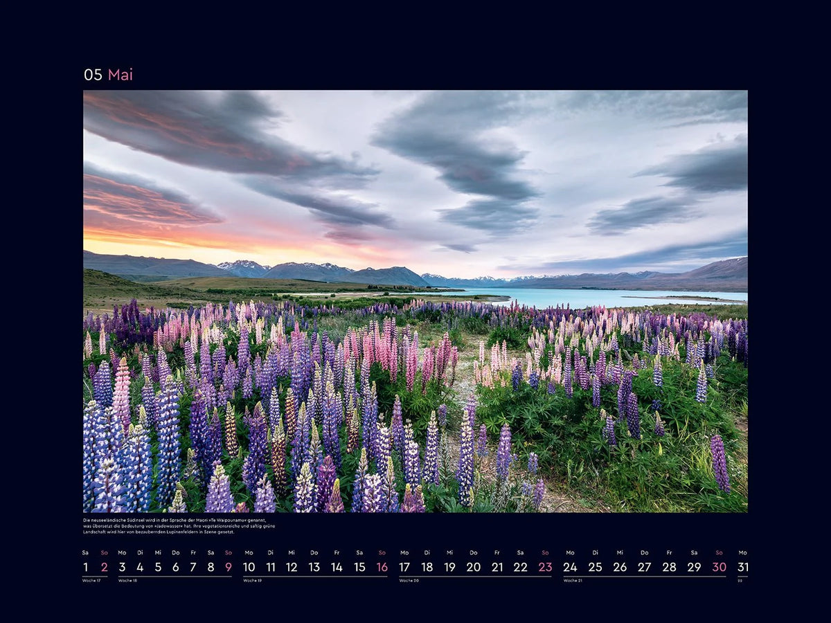 Aufgeblüht - KUNTH Wandkalender 2027 – Ansicht