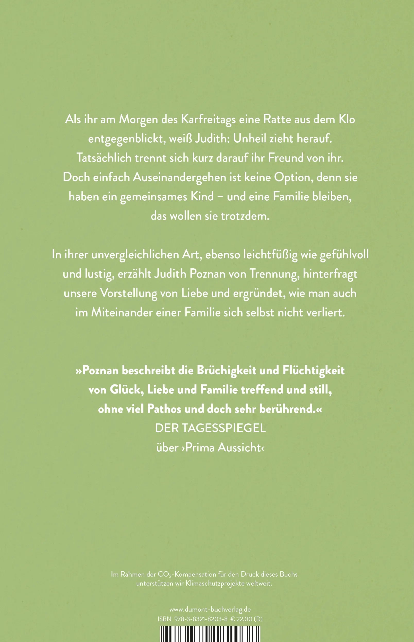 Buchrückseite von 'Aufrappeln' mit Klappentext - Gebundene Ausgabe