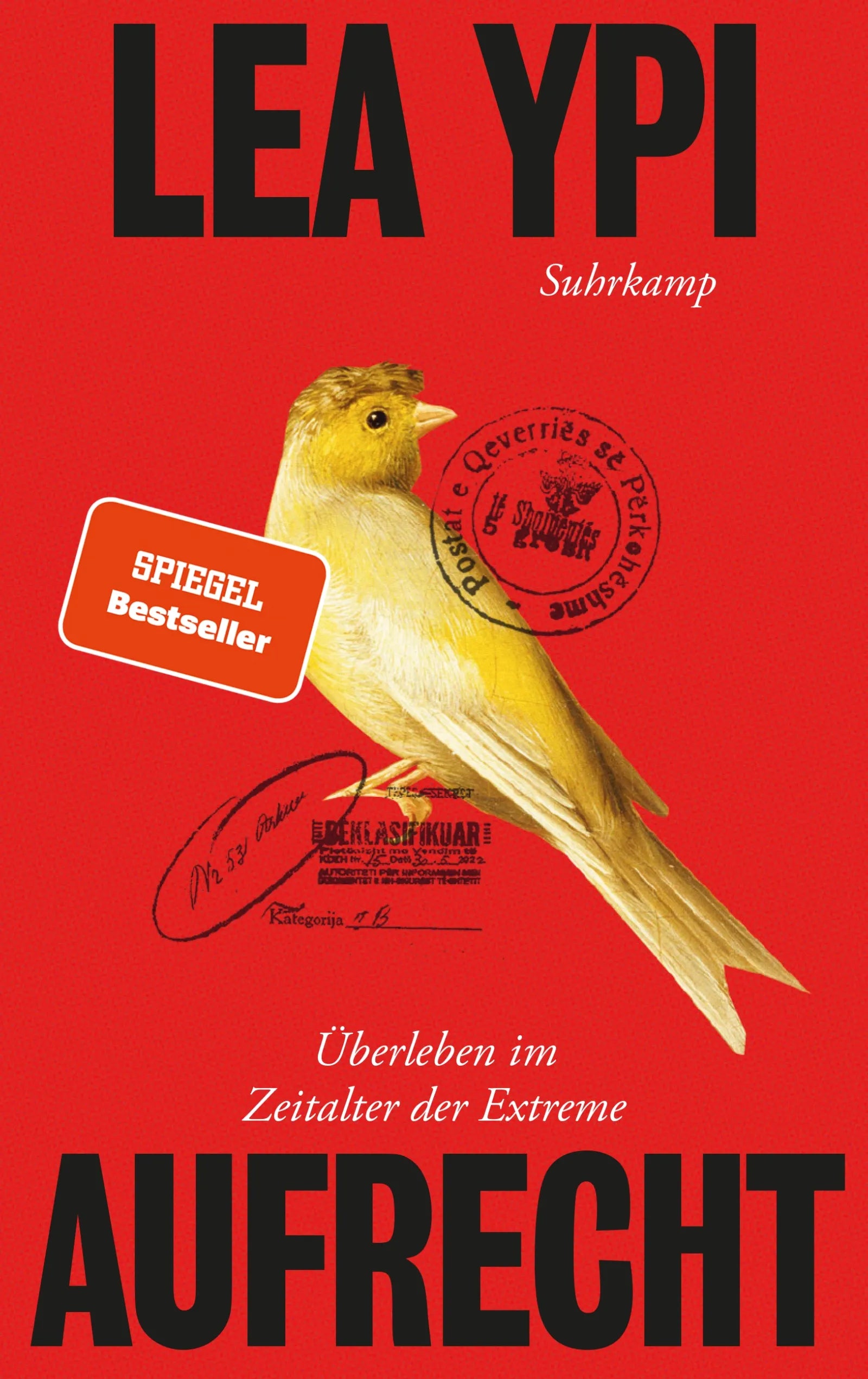 Cover: Aufrecht (E-Book) von Lea Ypi