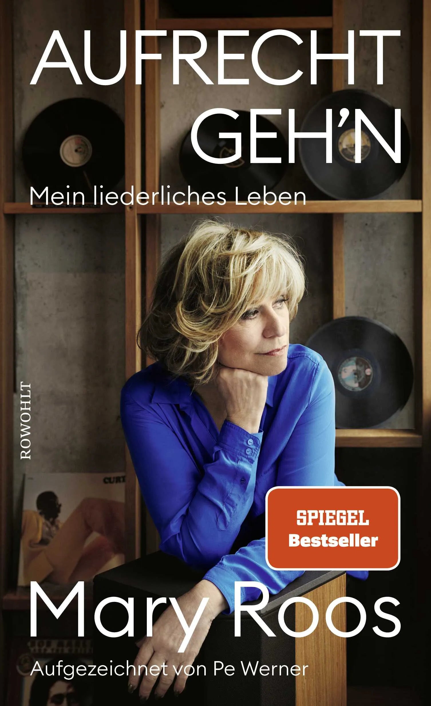 Buchcover von 'Aufrecht geh'n' - Gebundene Ausgabe von Mary Roos
