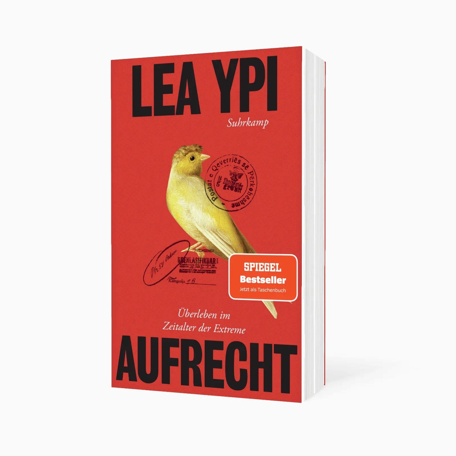 Detailansicht: Aufrecht (Taschenbuch)