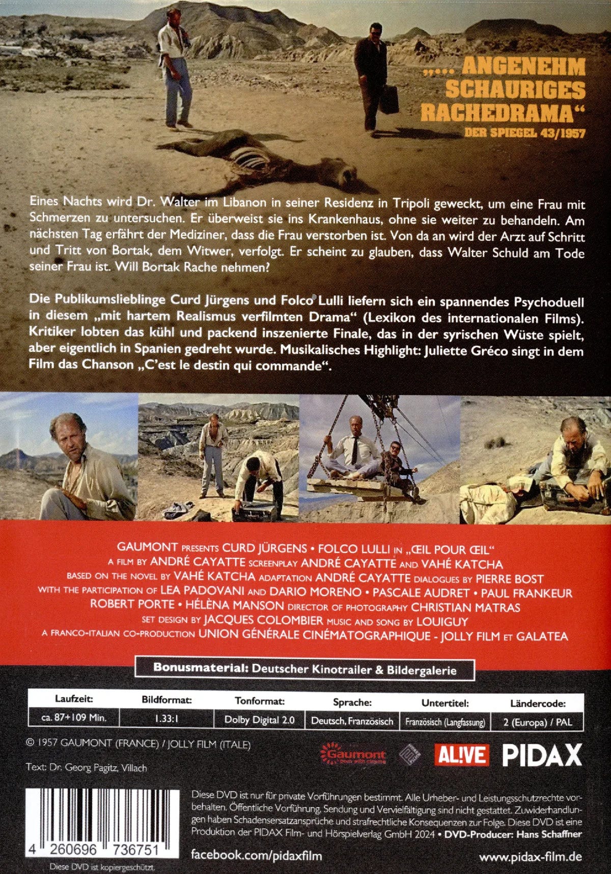 Auge um Auge - DVD